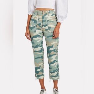Mother The Shaker Chop Crop Camo Pants Size 28